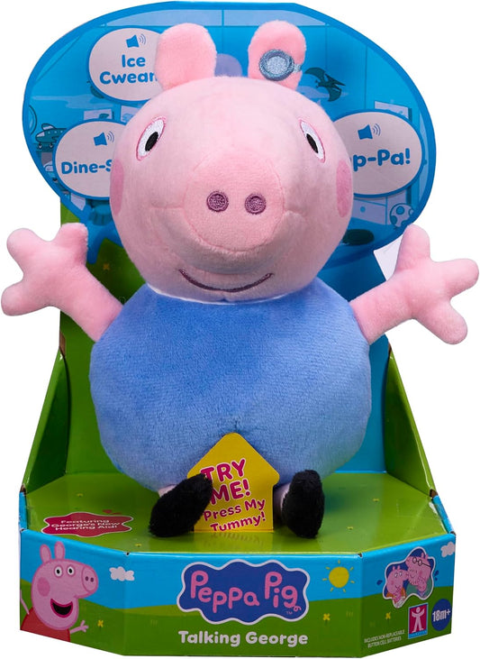 Peppa Pig Talking George Plush package front
