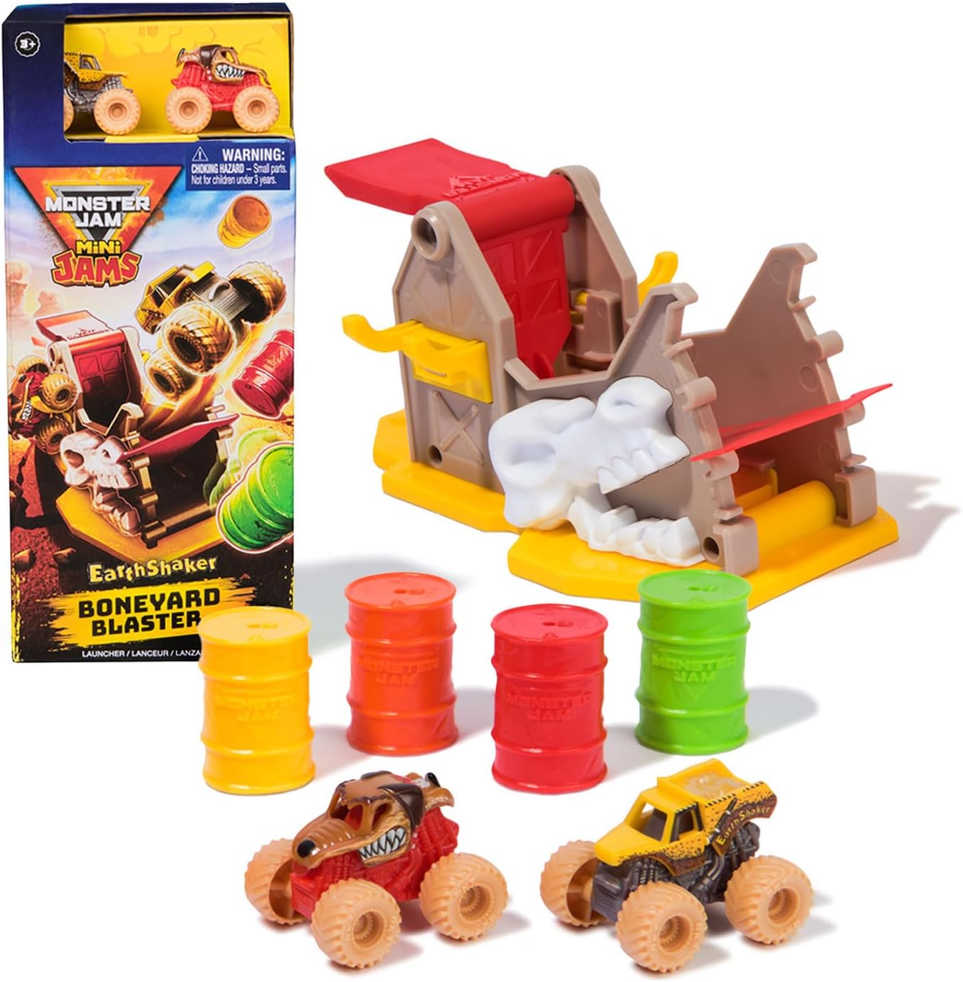 Monster Jam Mini Jams, Earthshaker Boneyard Blaster