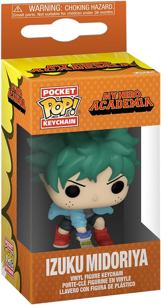 FUNKO POP! : MY HERO ACADEMIA - IZUKU MIDORIYA POCKET KEYCHAIN