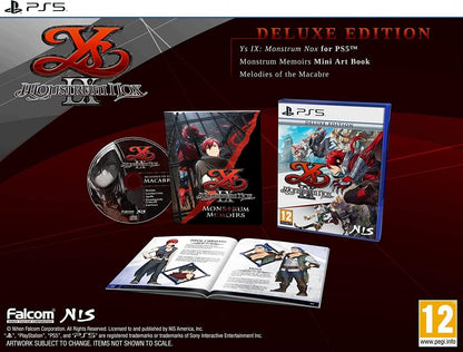 Ys IX: Monstrum Nox Deluxe Edition (PlayStation 5)