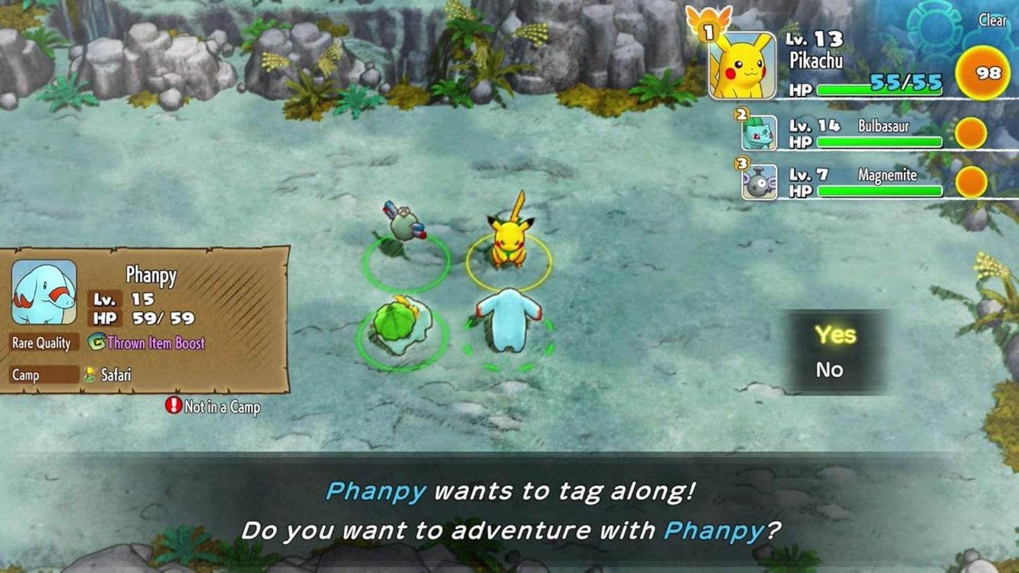 Pokemon Mystery Dungeon: Rescue Team DX (Nintendo Switch)