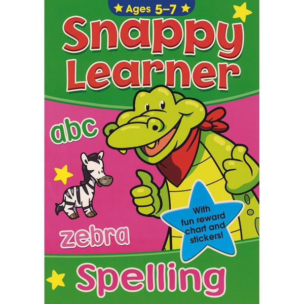 Alligator Snappy Learner Book Spelling (5-7)