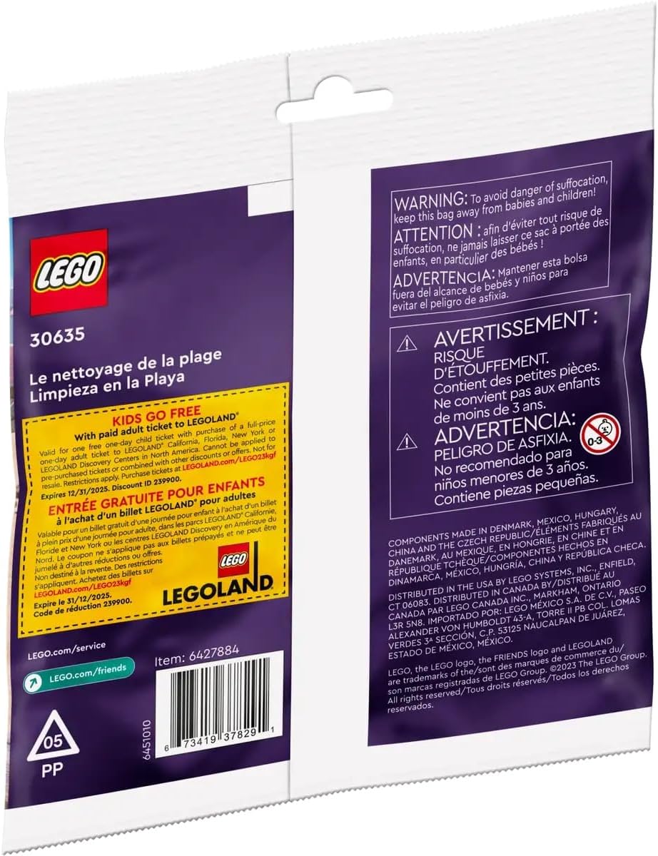 LEGO® | Polybag: Beach Cleaning (30635)