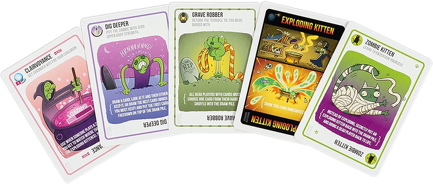 Exploding Kittens - Zombie Kittens Expansion
