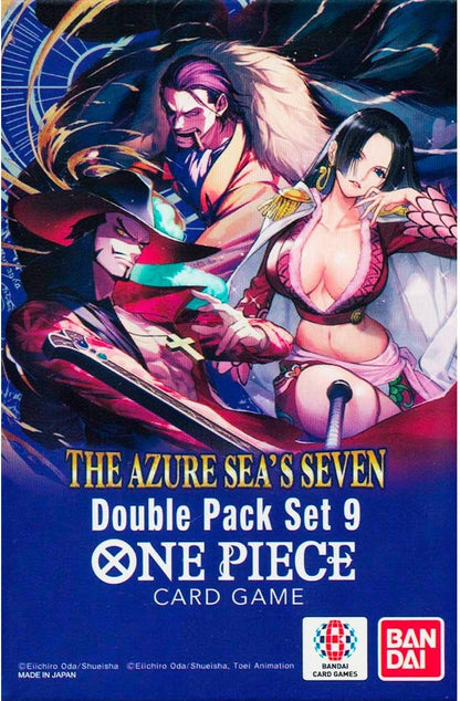 One Piece Card Game: Double Pack Set (DP-09) The Azure Sea's Seven
