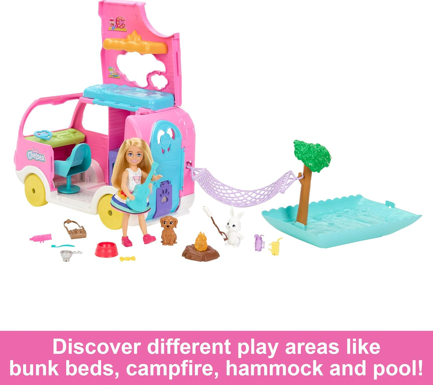 Barbie Chelsea Camper Play Set