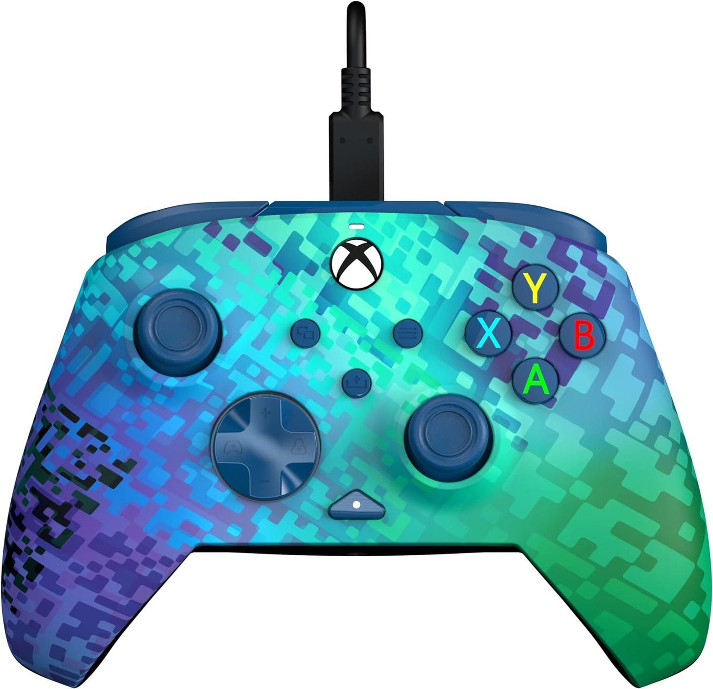 Xbox Wired Controller Rematch Glitch Green (PDP)