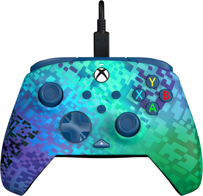 Xbox Wired Controller Rematch Glitch Green (PDP)