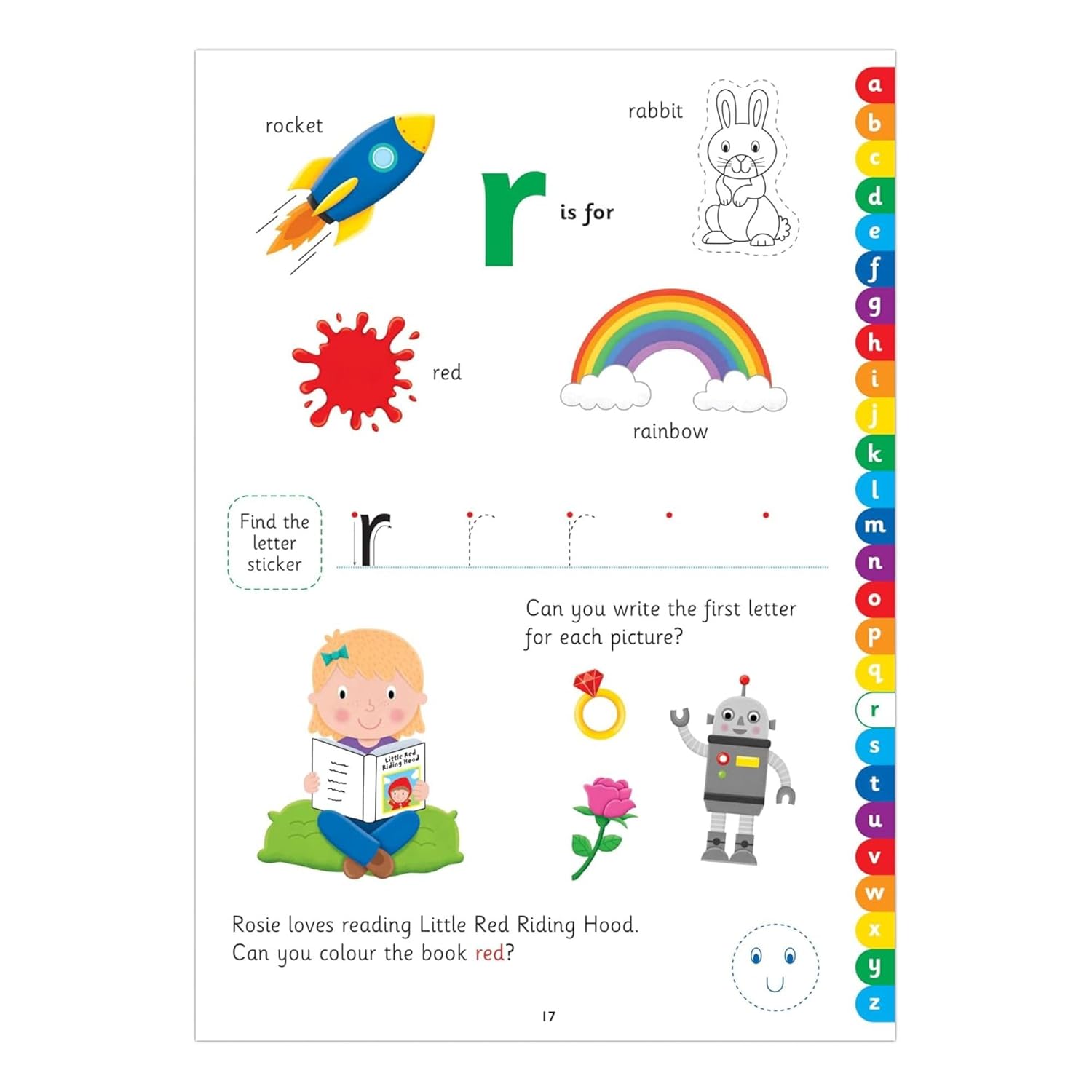 ALPHABET STICKER BOOK
