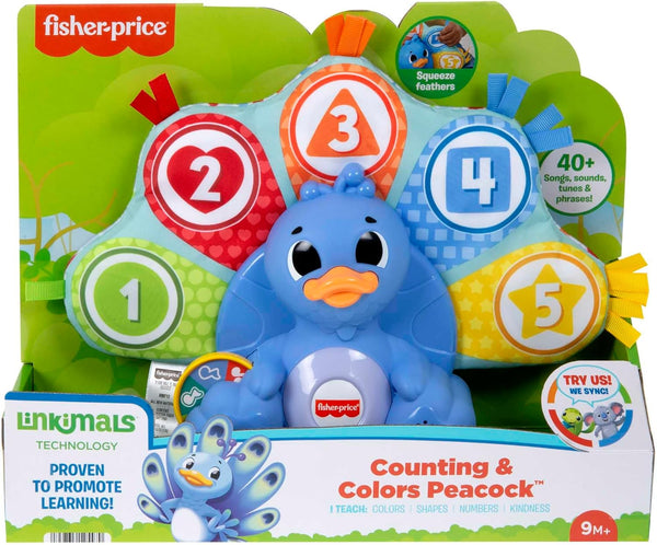 Fisher Price Linkimals Counting & Colours Peacock