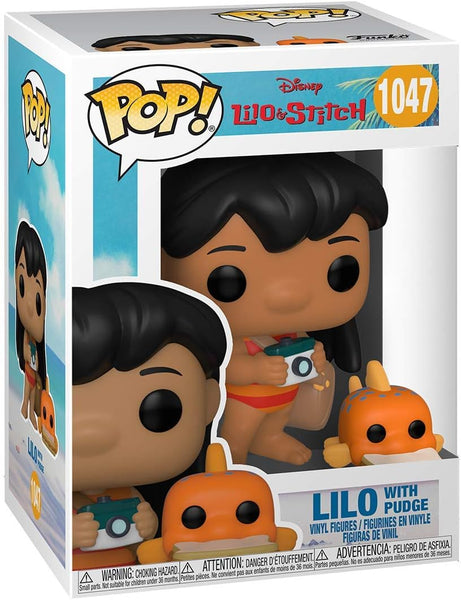Funko POP: Disney Lilo and Stitch Lilo with Pudge 1047