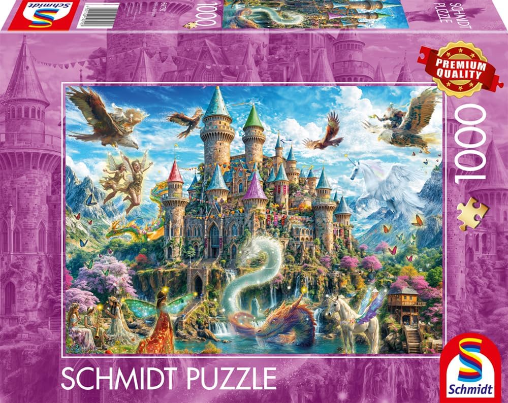Schmidt Fairytale Castle in the Land of Imagination Puzzle (1000pc)
