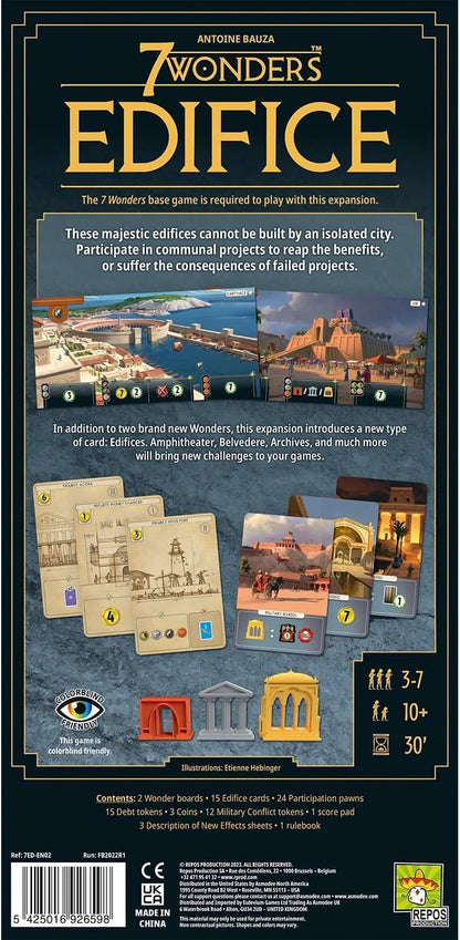 7 Wonders 2nd Edition: Edifice Expansion