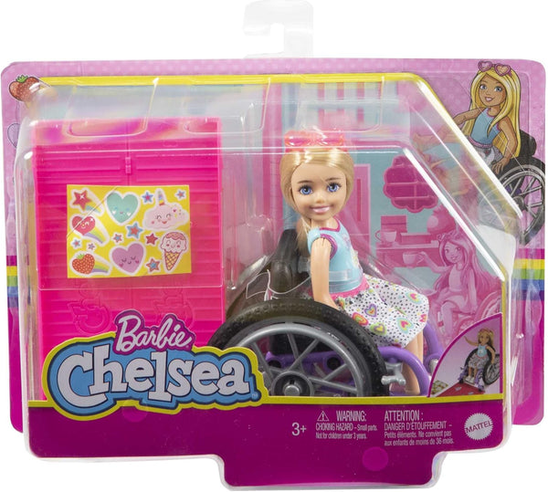 Barbie Chelsea: Wheelchair Blonde Doll
