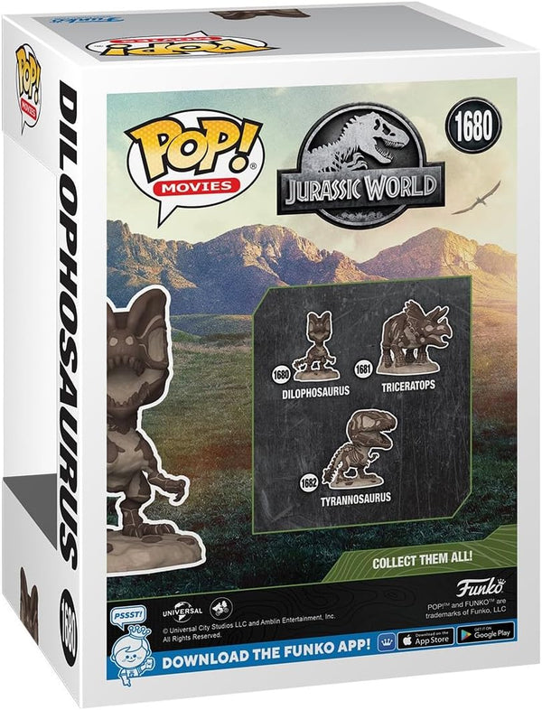 Funko POP! Movie - Jurassic Park - Dilophosaurus Fossil (1680)