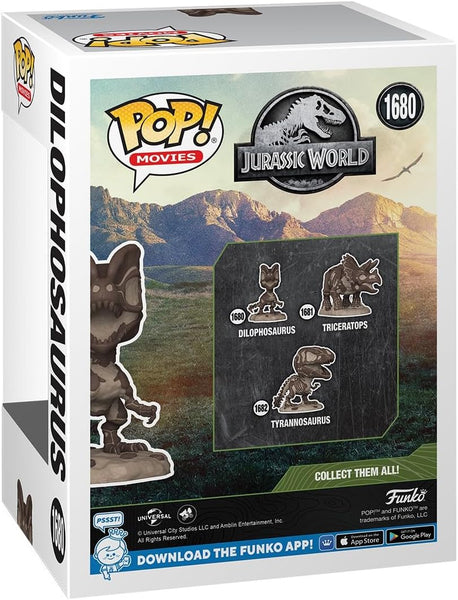 Funko POP! Movie - Jurassic Park - Dilophosaurus Fossil (1680)