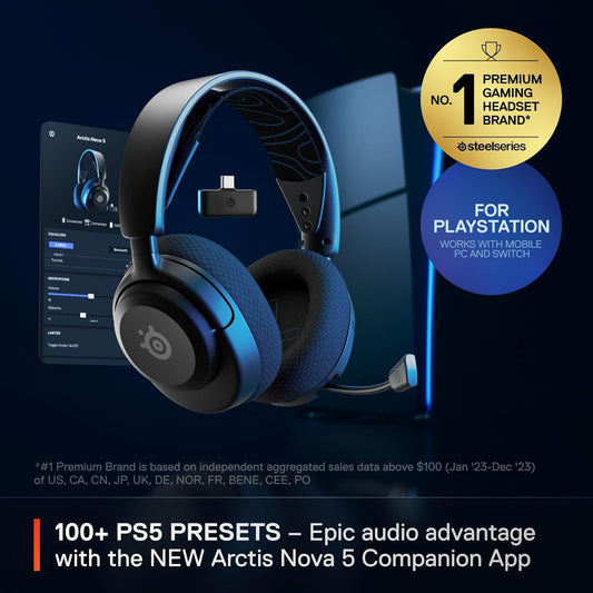 SteelSeries Arctis Nova 5P Wireless Headset
