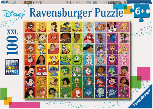 Ravensburger Disney & Pixar Colour Palette 100pc XXL Puzzle