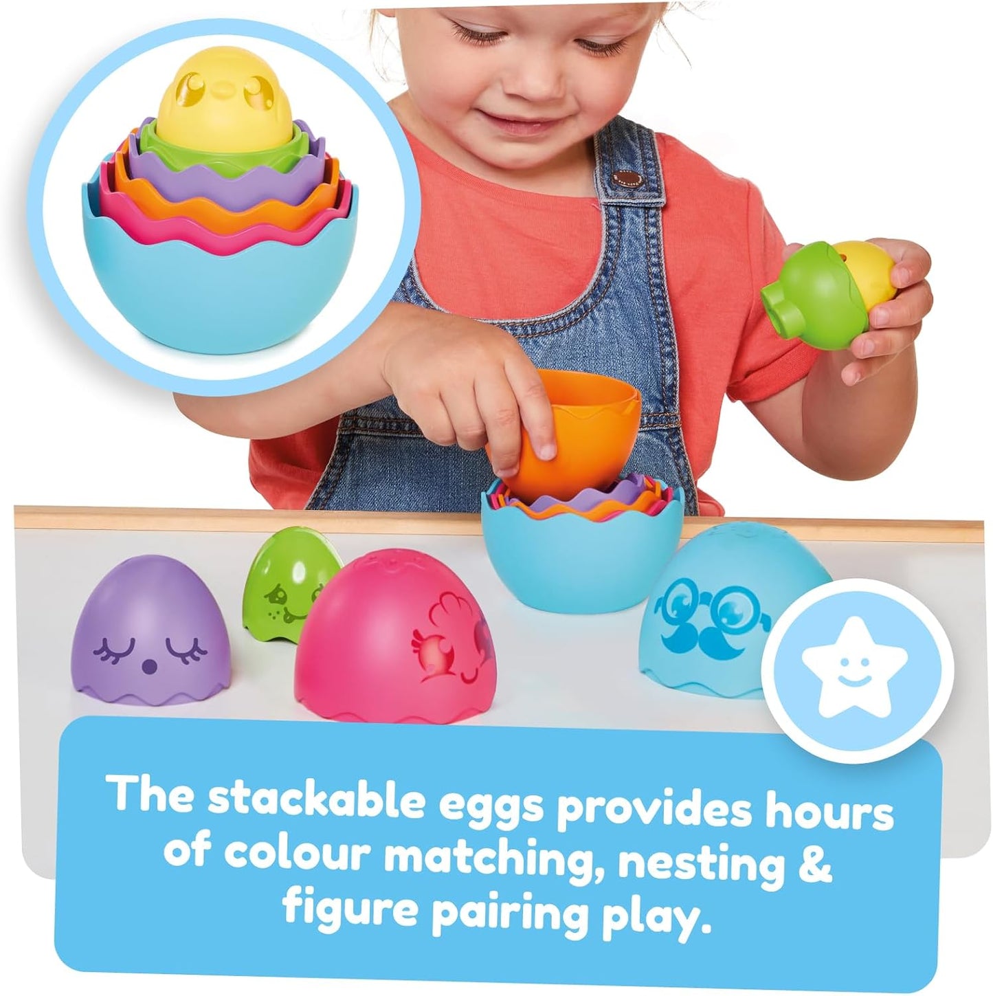 Playskool: Hide & Squeak Nesting Eggs