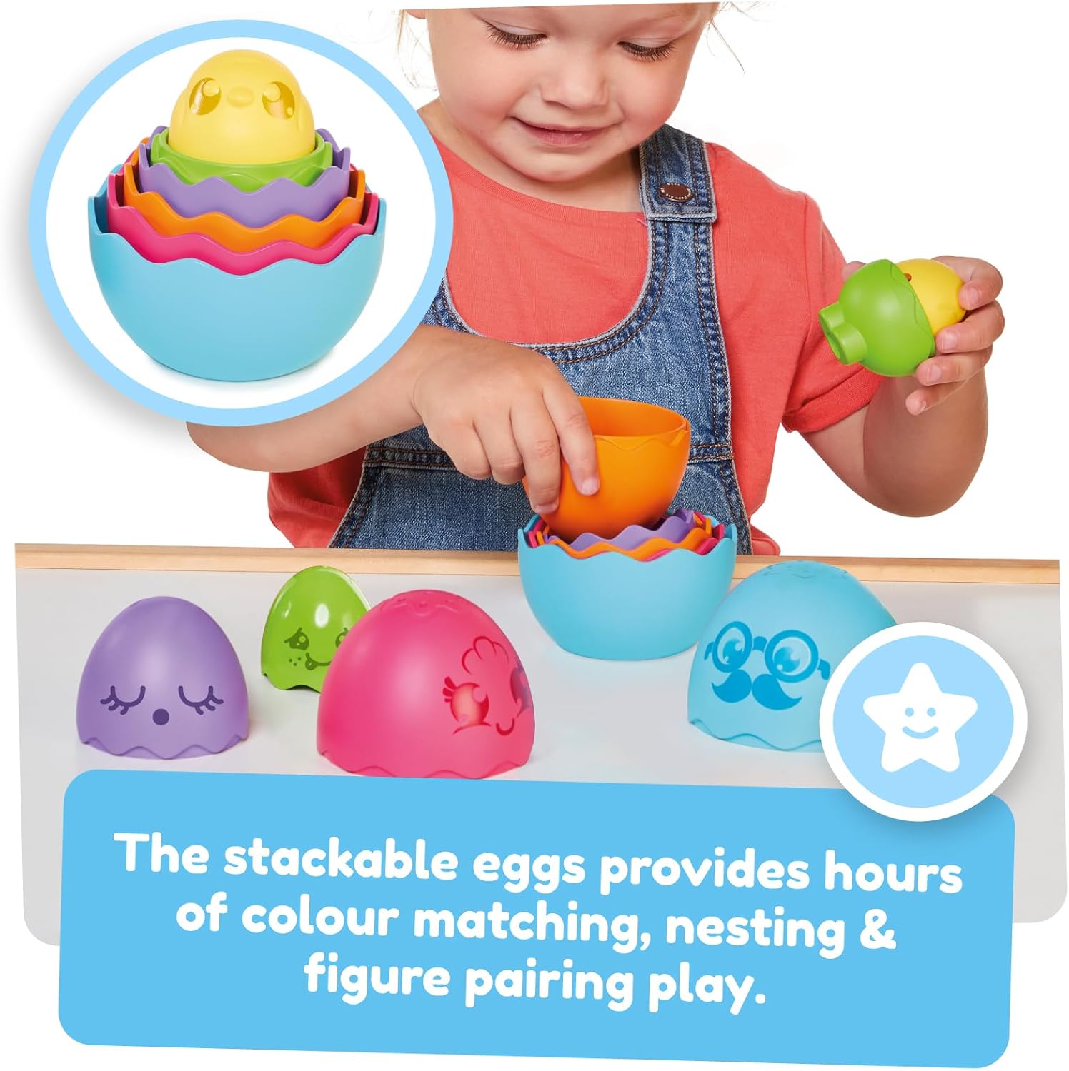 Playskool: Hide & Squeak Nesting Eggs