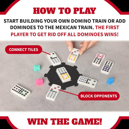 TACTIC - MEXICAN TRAIN - TIN BOX WITH WINDOW