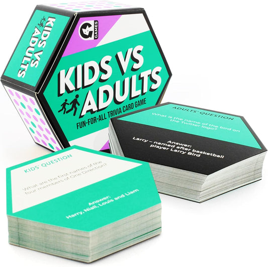 Kids vs Adults: Family Card Game