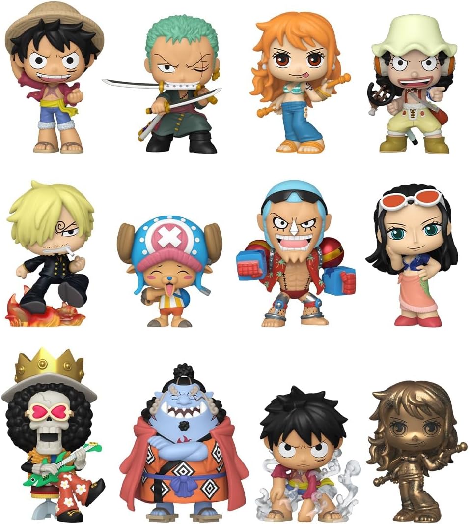 Funko Mystery Minis | One Piece: Fish-Man Island Saga 12-Piece PDQ Assortment