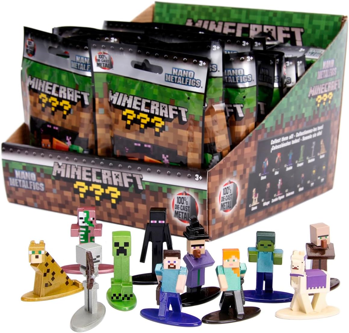 Minecraft Nano Metal Mini Figures