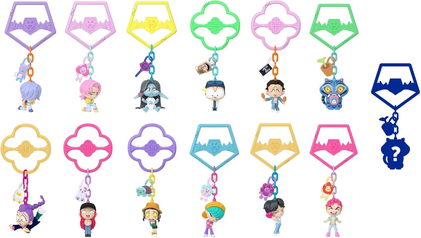 KPop Demon Hunters, Mini Collectible Keychain Figures