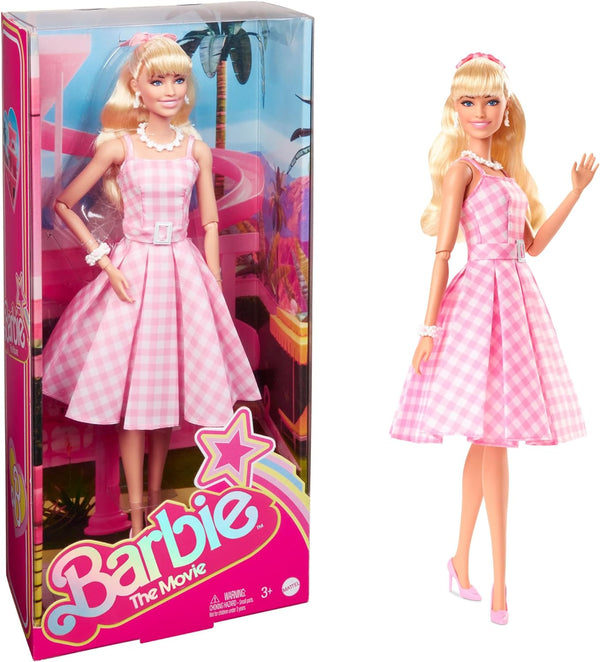 Barbie Movie Pink Gingham Dress
