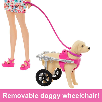 Barbie Walk and Wheel Pet Playset