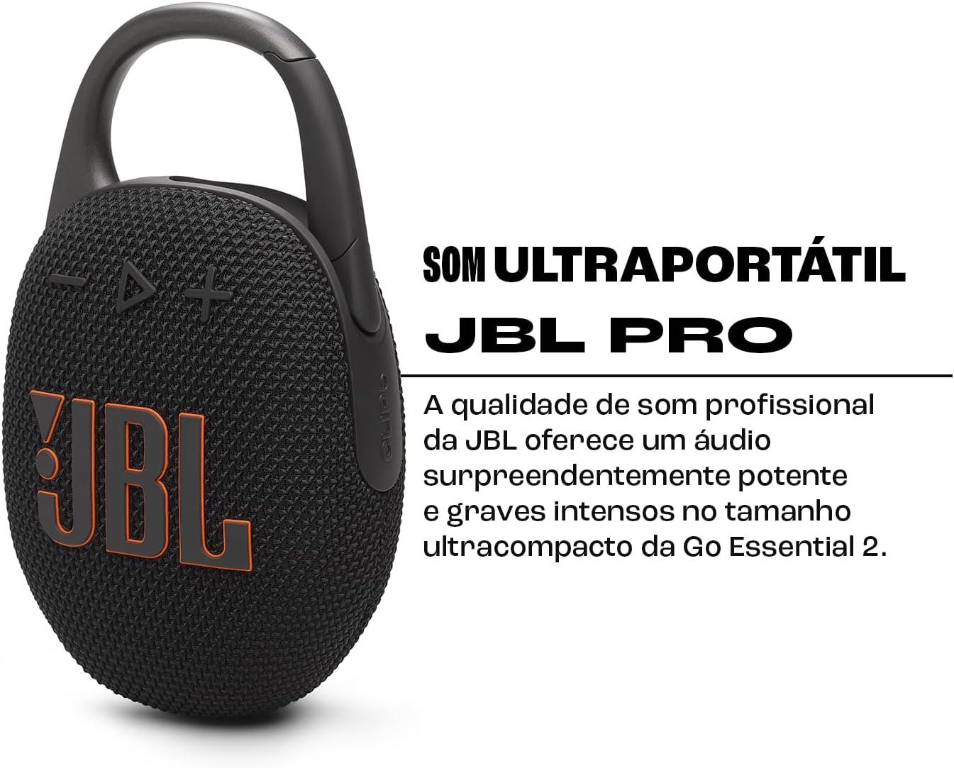 JBL Clip 5 Bluetooth Speaker - Black