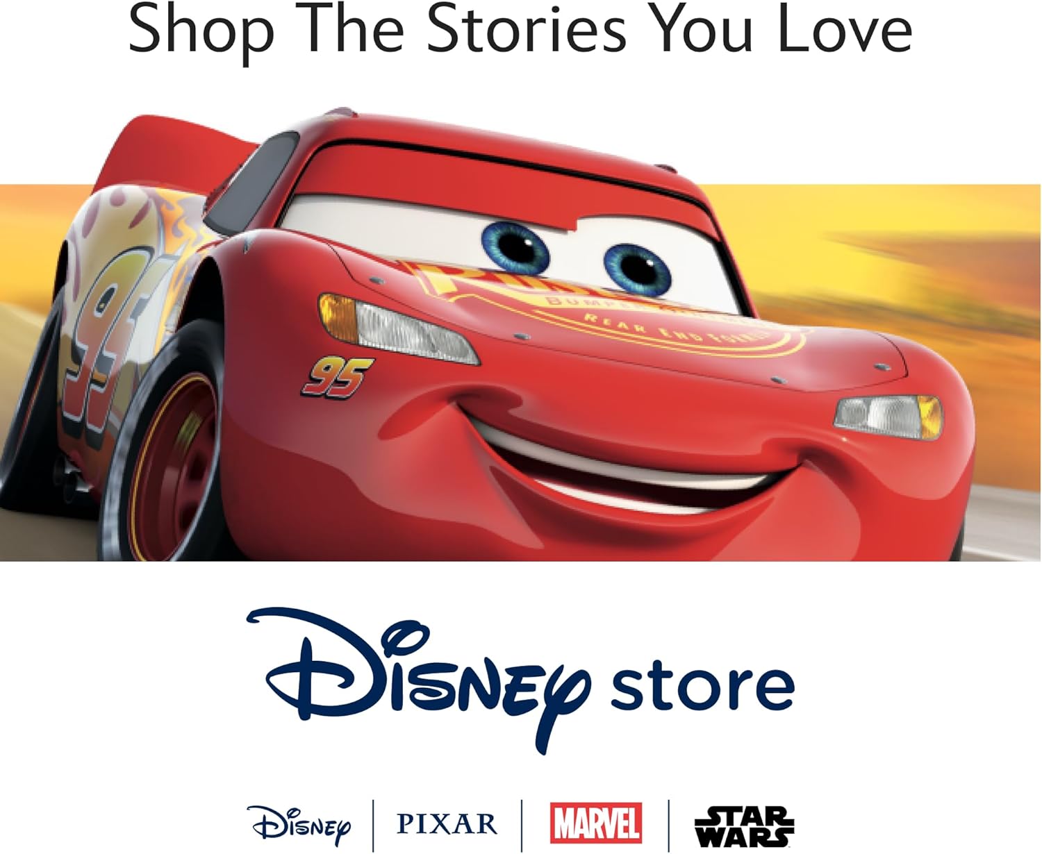 Disney Lightning McQueen 6" RC Remote Control Car (Disney Store)