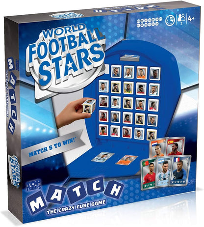 TOP TRUMPS MATCH - WORLD FOOTBALL STARS