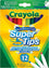 Crayola Supertips 12 Washable Markers