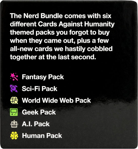 CARDS AGAINST HUMANITY: NERD BUNDLE