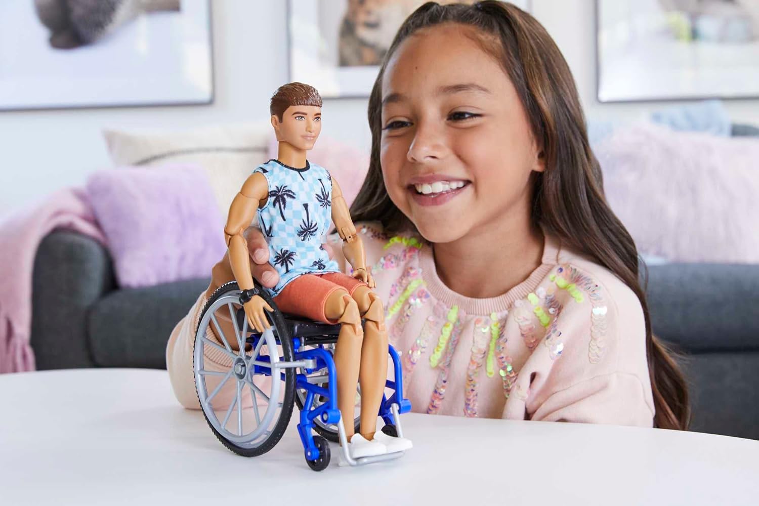 Barbie Ken Wheelchair Doll