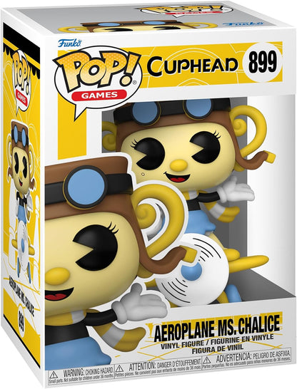 Funko POP! Games: Cuphead - Ms. Chalice in Aeroplane 899