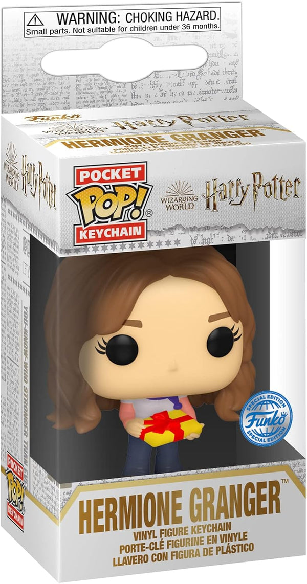 FUNKO POP! : HARRY POTTER - HERMIONE HOLIDAY POCKET KEYCHAIN