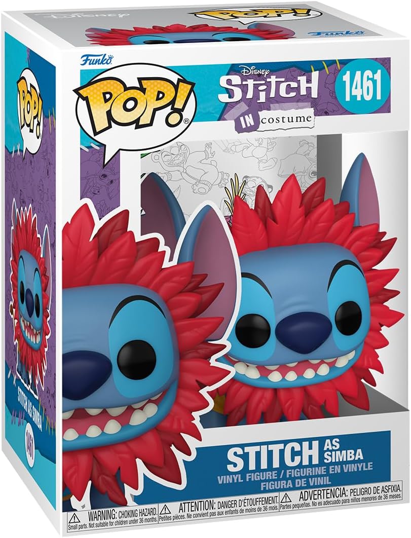 Funko POP: Disney Stitch as Simba 1461