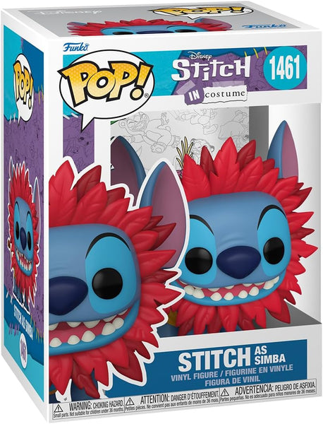 Funko POP: Disney Stitch as Simba 1461