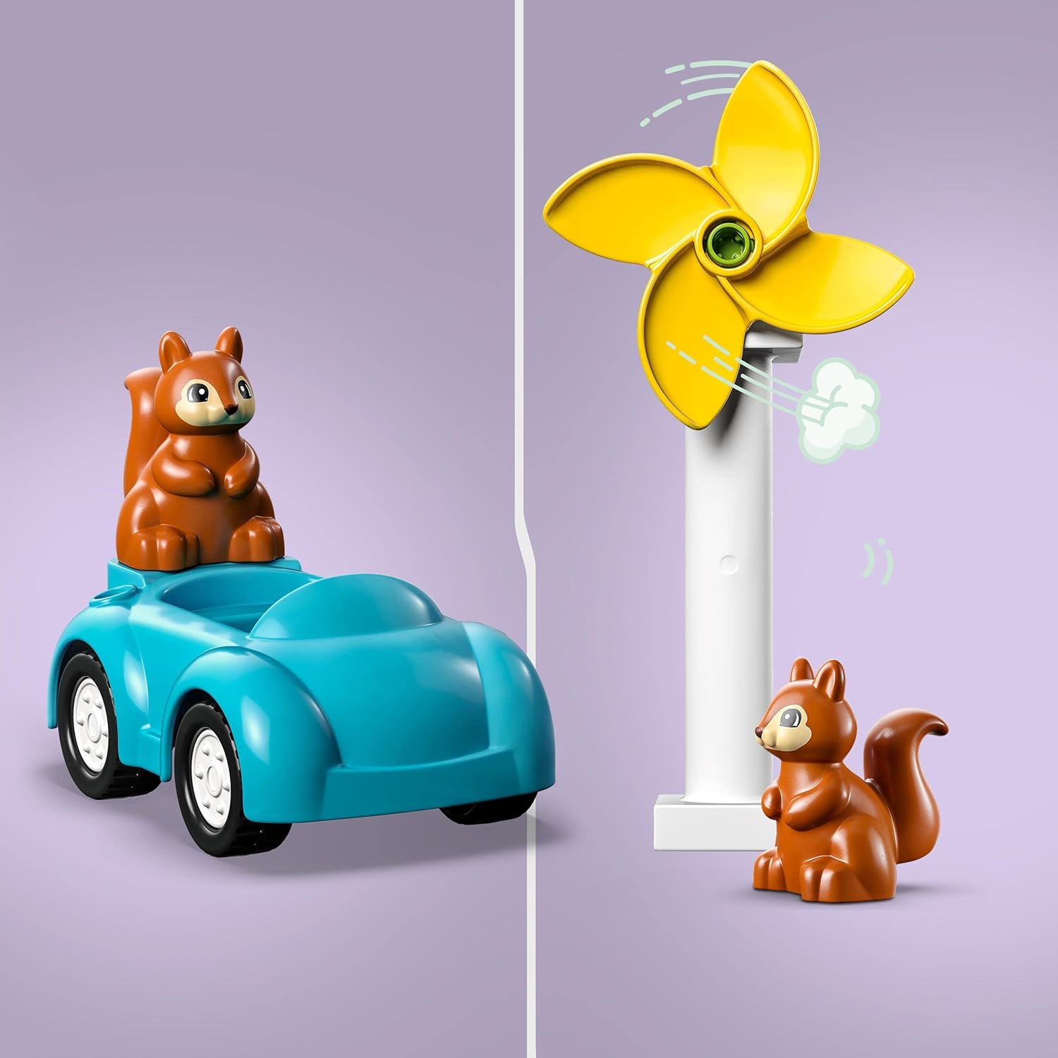 LEGO® | DUPLO: Wind Turbine and Electric Car (10985)