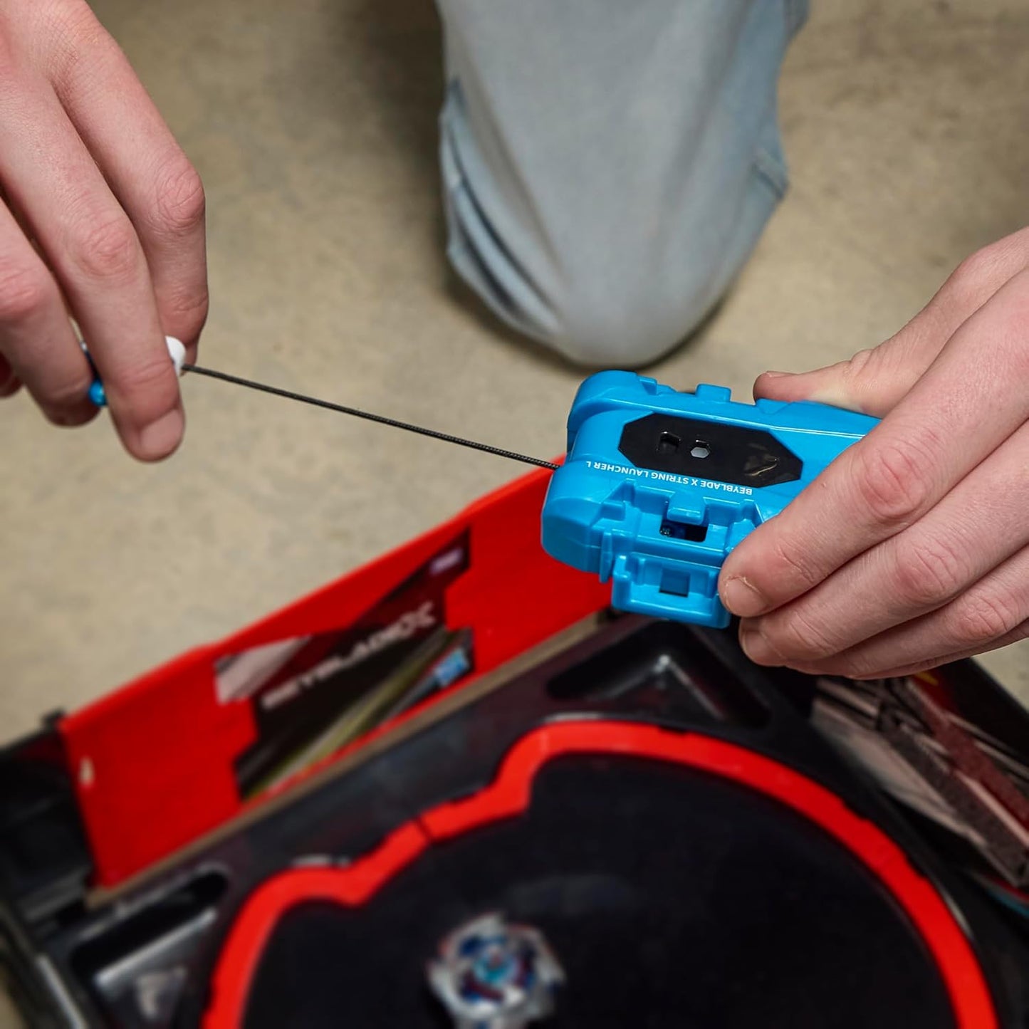 Beyblade X Cobalt Dragoon 2-60C Launcher Set