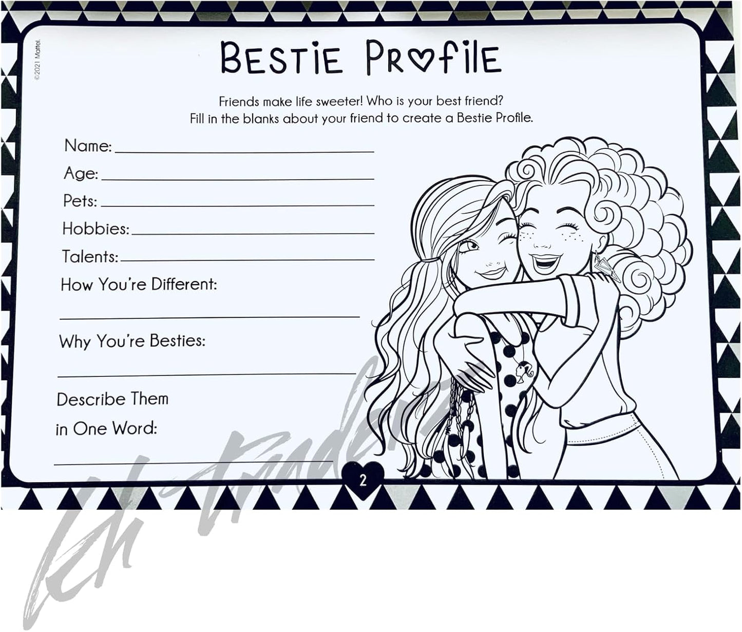 Barbie: Artist Pad