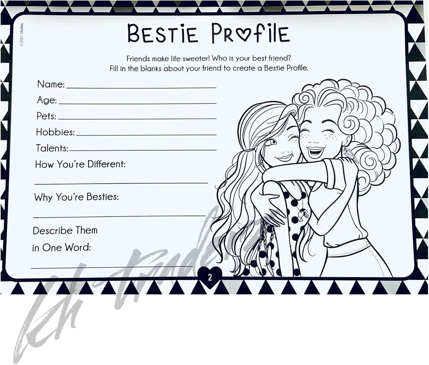 Barbie: Artist Pad