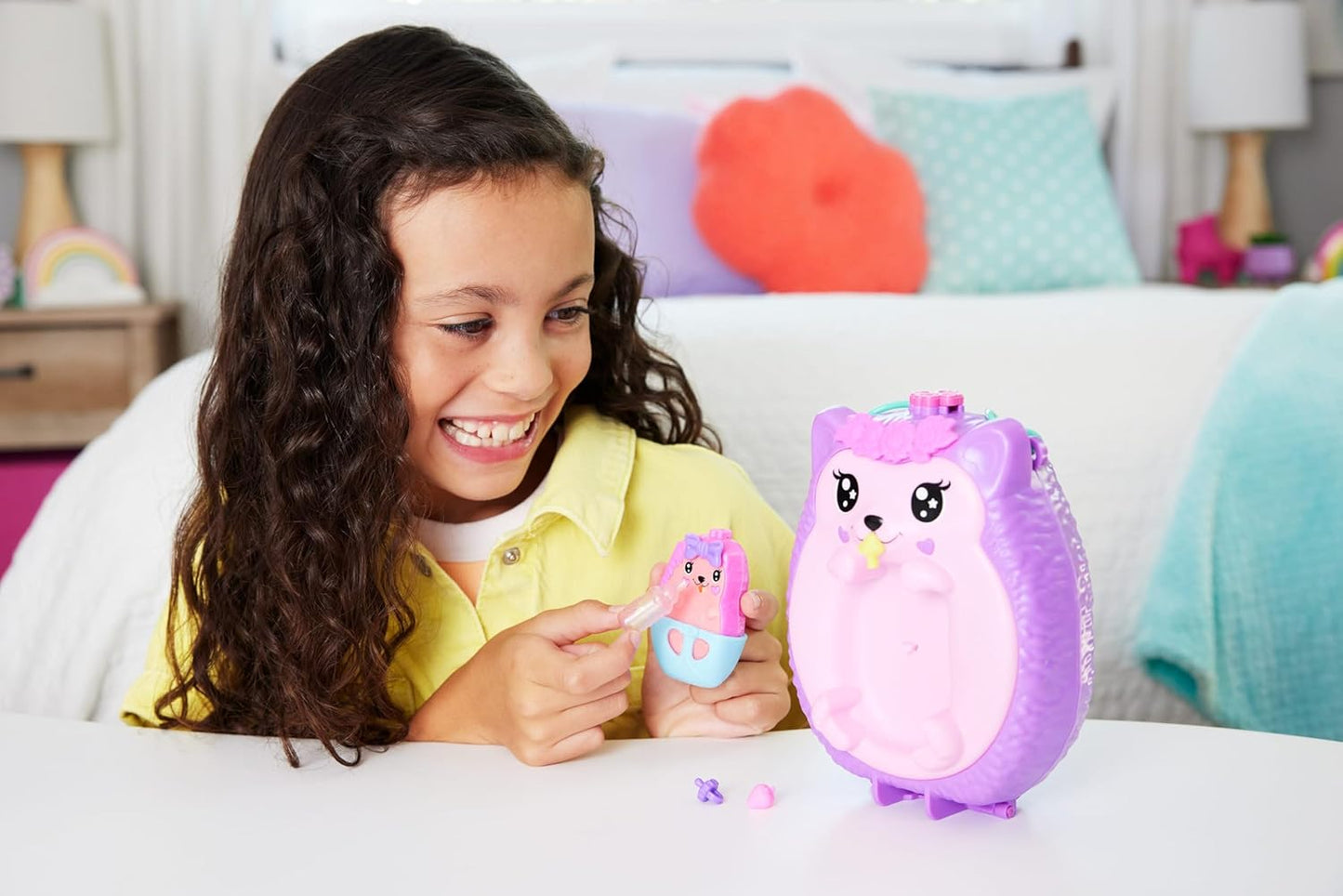 Polly Pocket - Hedgehog Mum & Baby