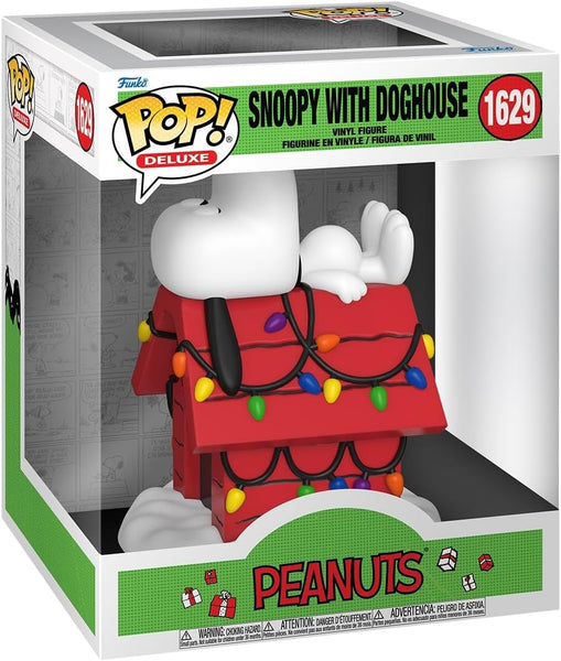 Funko POP! – Peanuts: Snoopy with Doghouse (Deluxe)