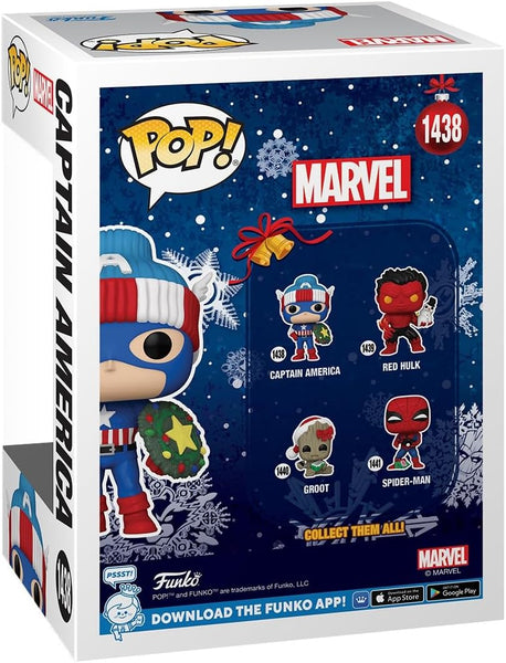 Funko POP! Marvel : Captain America with Wreath Shield
