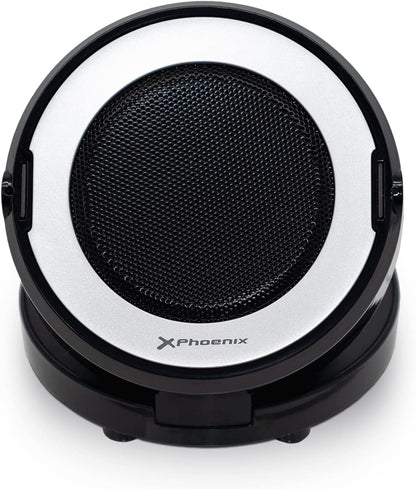 Phoenix Portable Computer Speakers 2.0 USB Black
