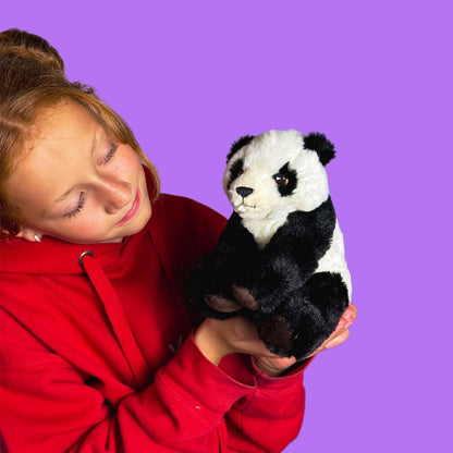 All About Nature 25cm Panda Eco Plush